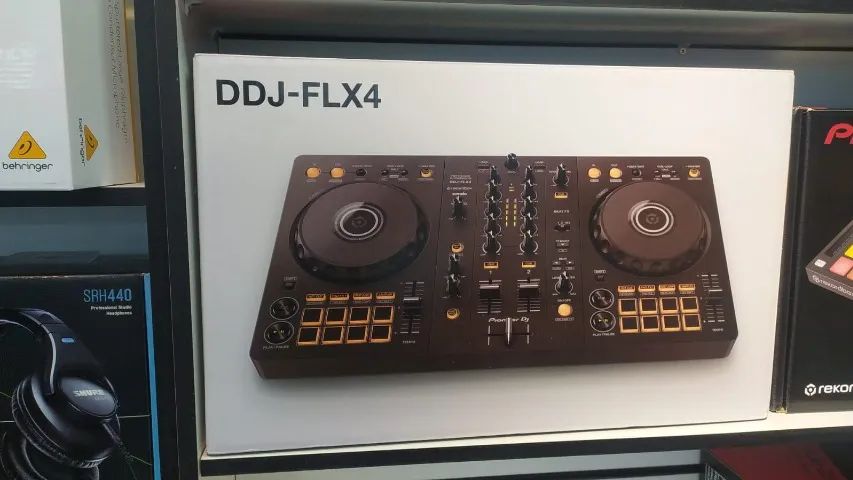 Controladora Pioneer DJ DDJ-FLX4 Black Oferta World Of Music