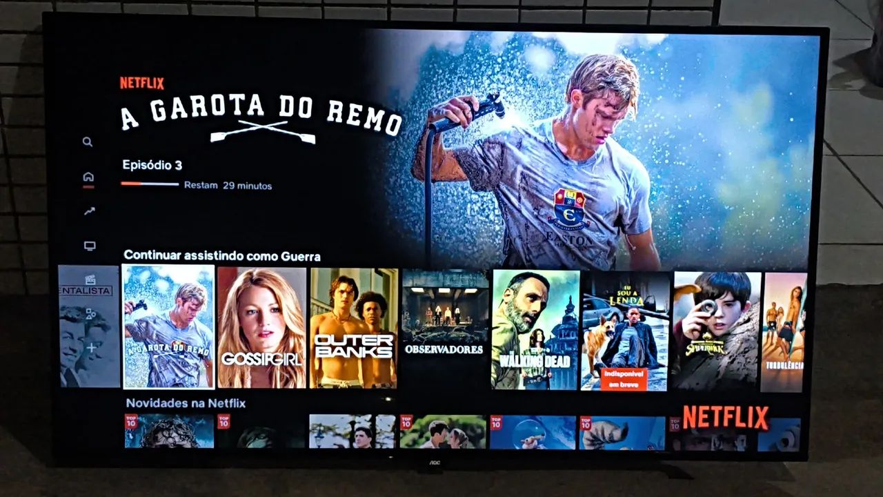 Tv Smart AOC 55 Polegadas Top de Verdade! - Foto 4