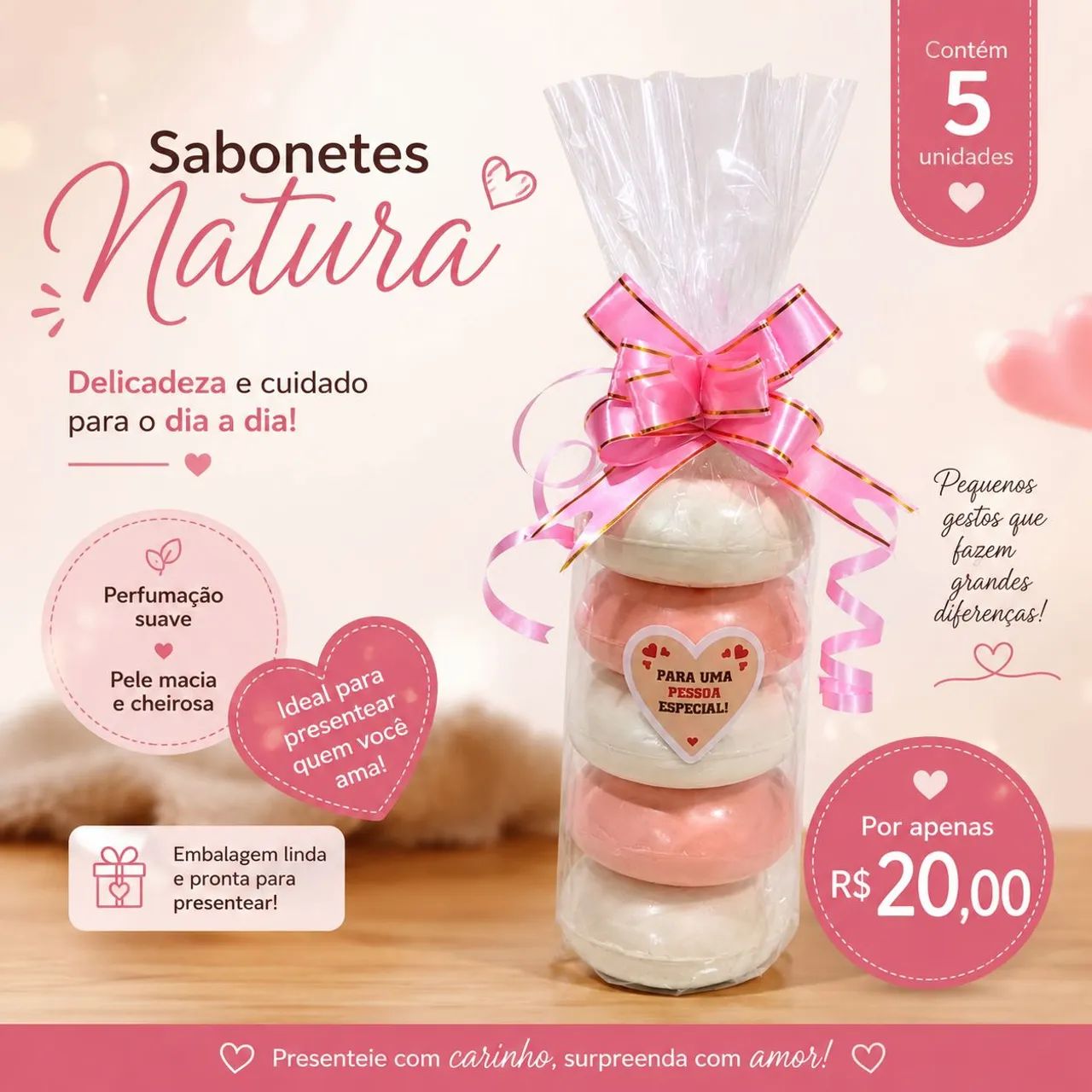Sabonetes Natura  - Foto 3