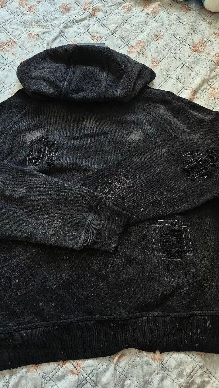 Moletom Egho Studios Void Dirty Black - Foto 3