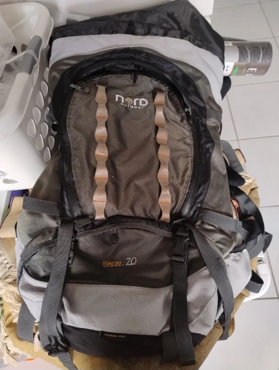 Mochila camping glacier 70