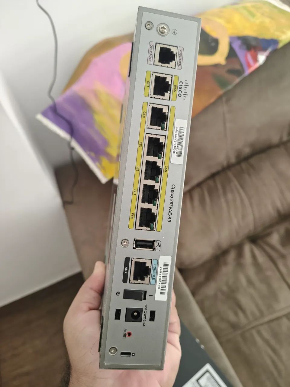Roteador Cisco 860VAE (860VAE-K9) - Foto 2