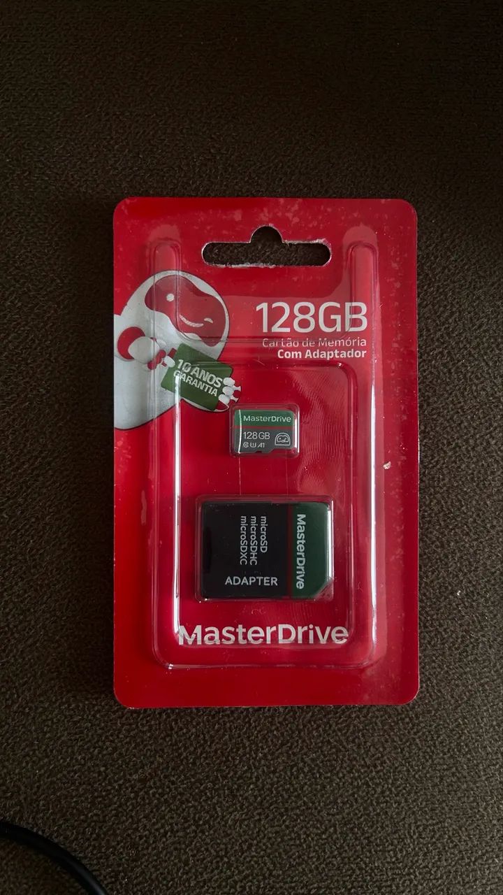 Cartão de memória 128Gb