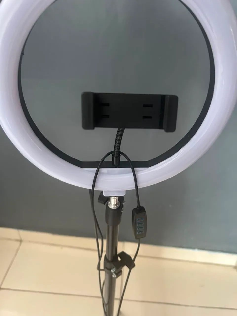 TRIPÉ COM RING LIGHT - Foto 3