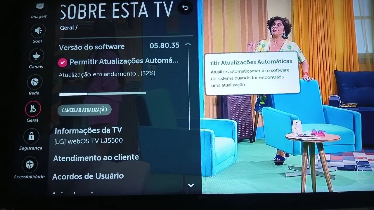 Tv LG 43 polegadas smart  leia a descrição  - Foto 3