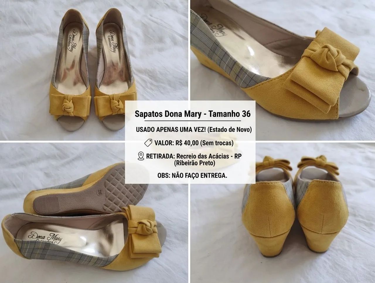 Sapato Tam 36