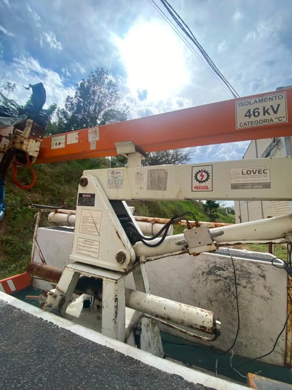 Cesto Aéreo MASAL Mini Sky 46kv - Foto 5