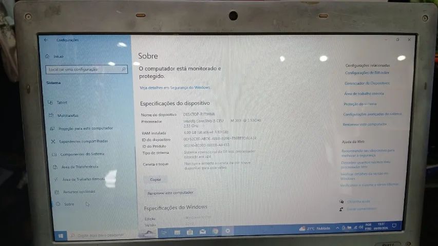 Notebook Samsung RV411 I3 4 Gb Ram HD 320 - Foto 2