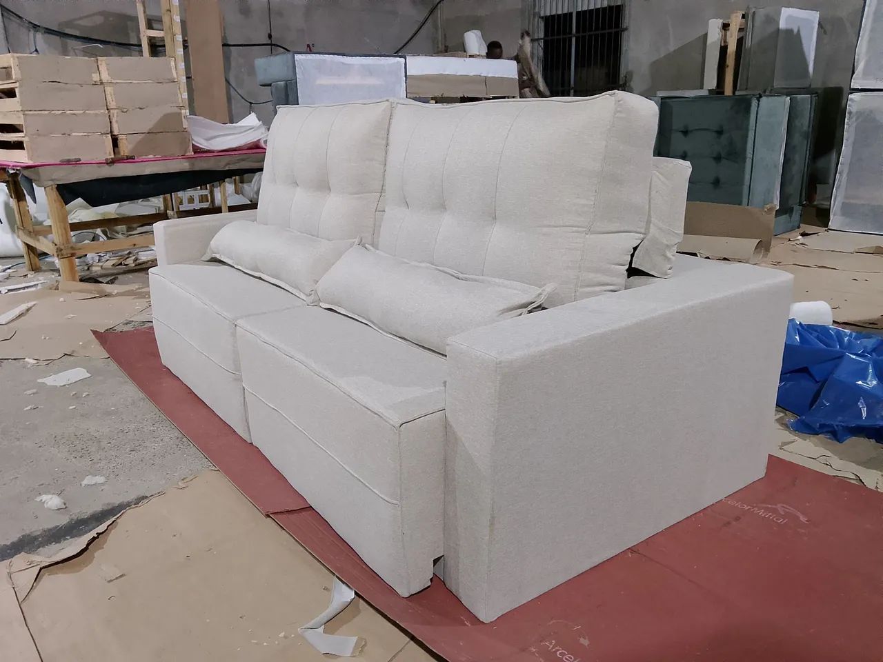 Sofá primeira linha ótima qualidade  - Foto 3