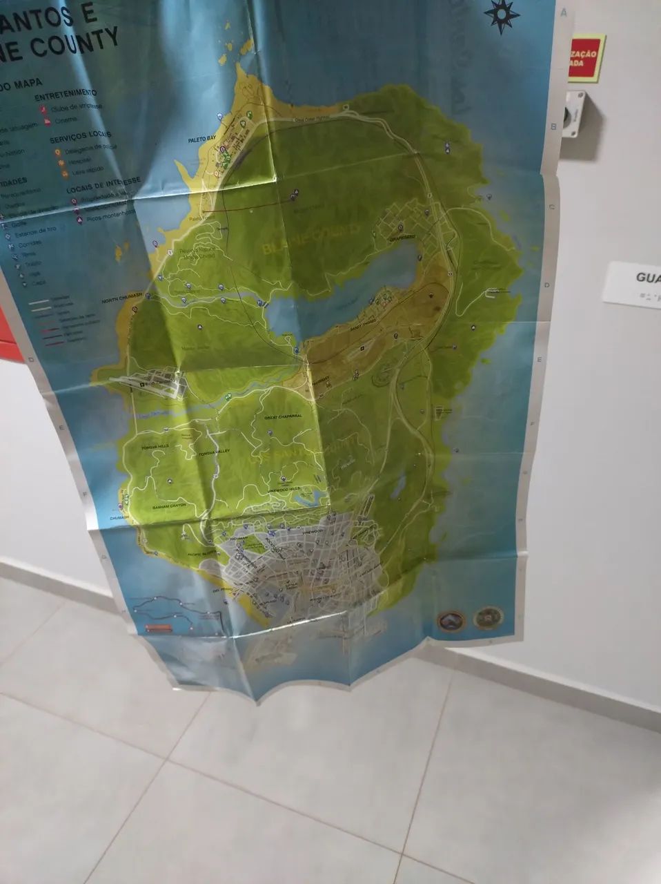 GTA V COM MAPA PARA PS4 - Foto 4