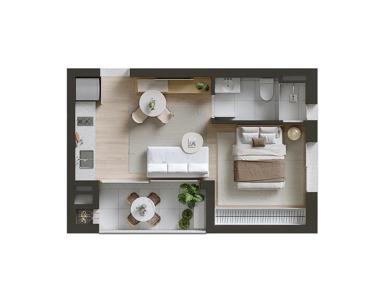 PLANTA 31m²