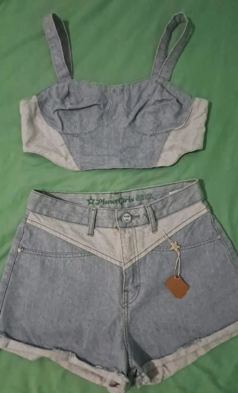 Conjunto Jeans Planet Girl! 