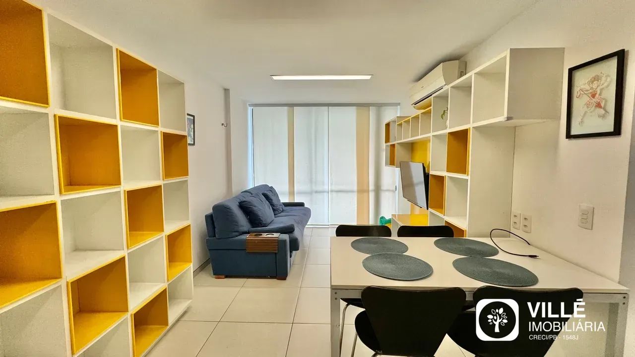 Apartamento mobiliado para locação no Cabo Branco!