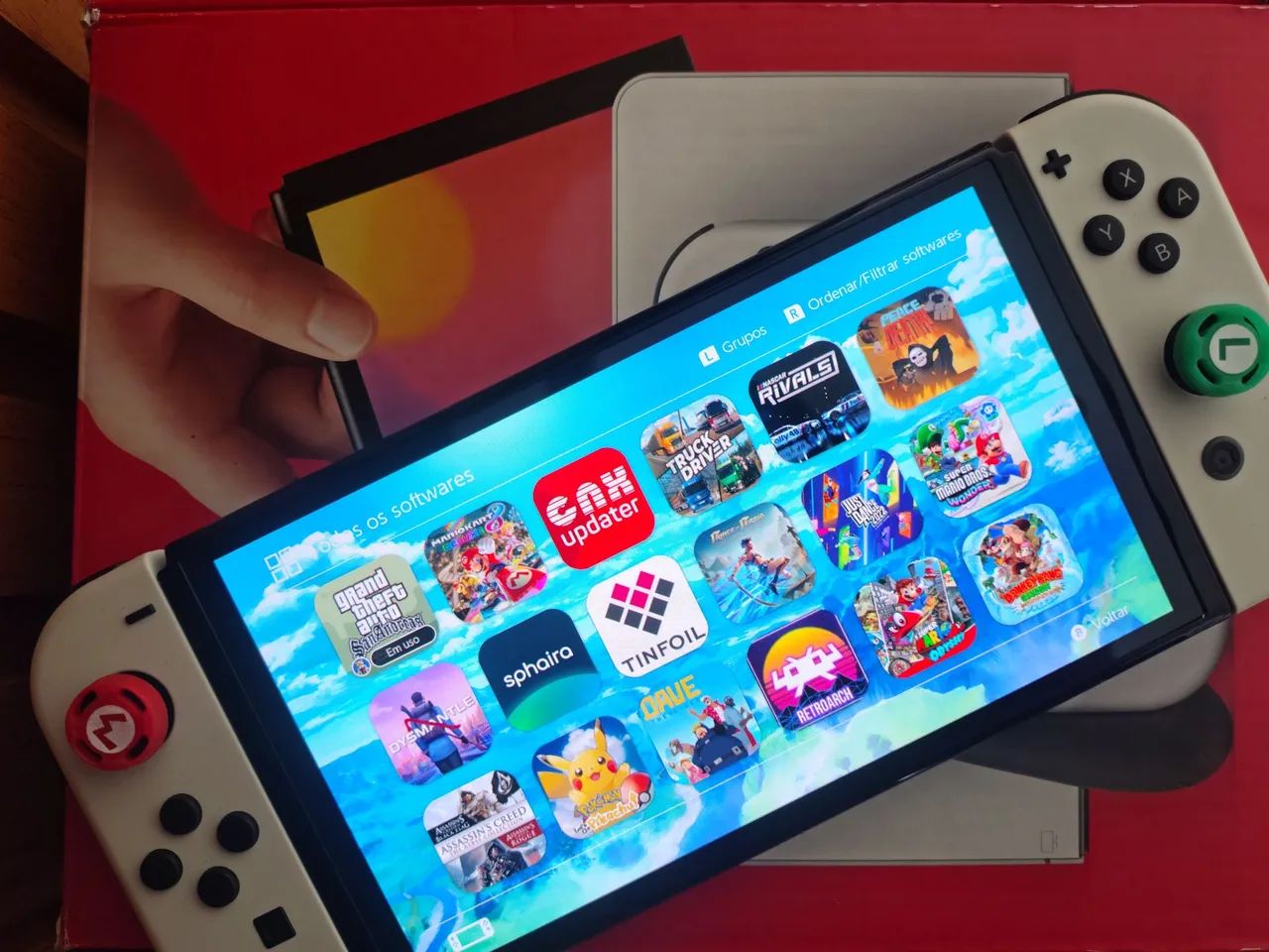 Nintendo Switch OLED Desbloqueado  - Foto 3
