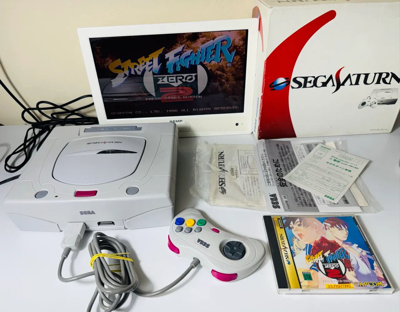 Sega Saturn - serial batendo 