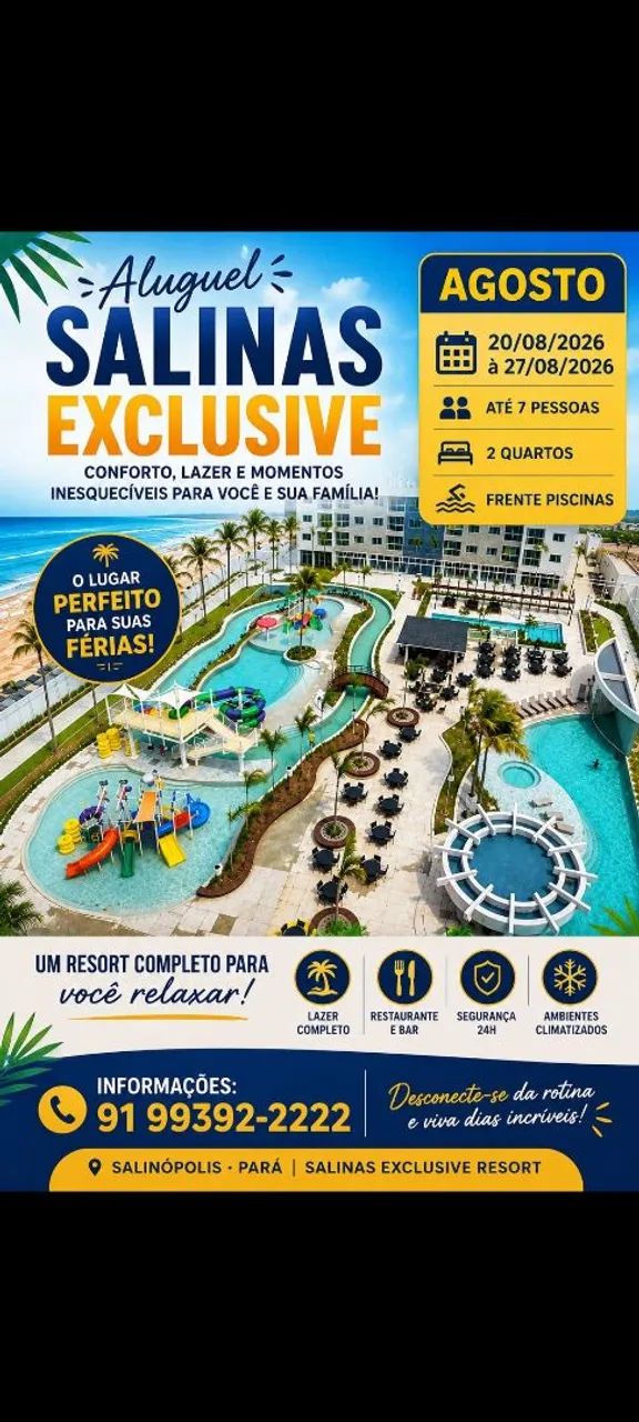 Resort exclusive 2 quarto Agosto - Foto 2