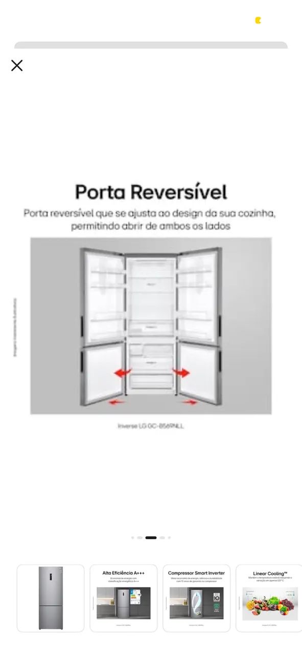 Vendo geladeira LG - Foto 5