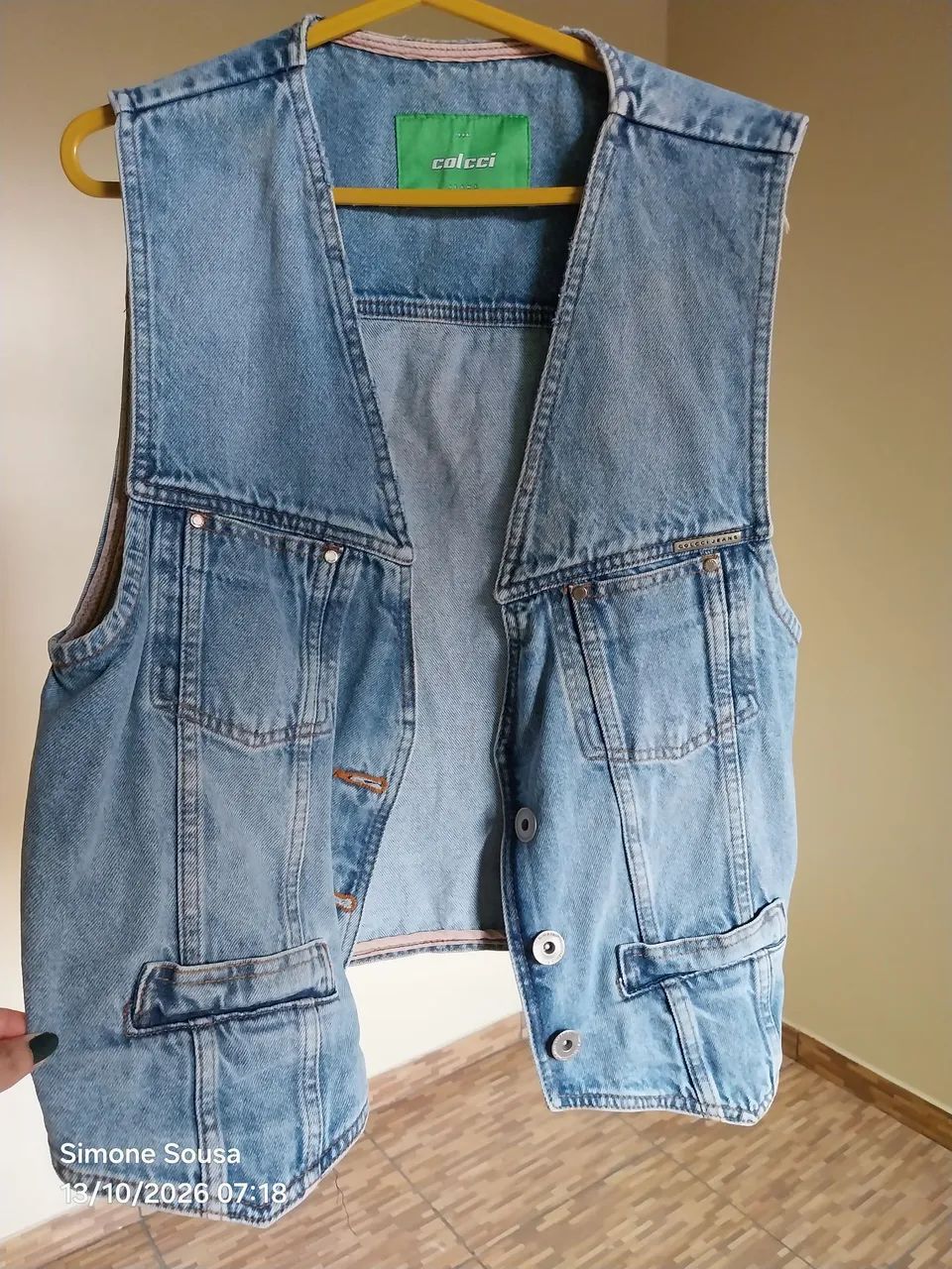 Colete jeans 