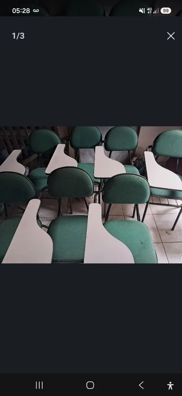 Cadeiras universitárias - Foto 2