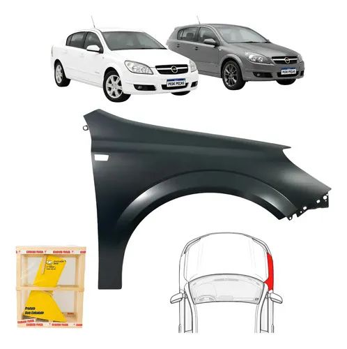 Paralama Gm Vectra 2006 2007 2008 2009 Elegance Ld