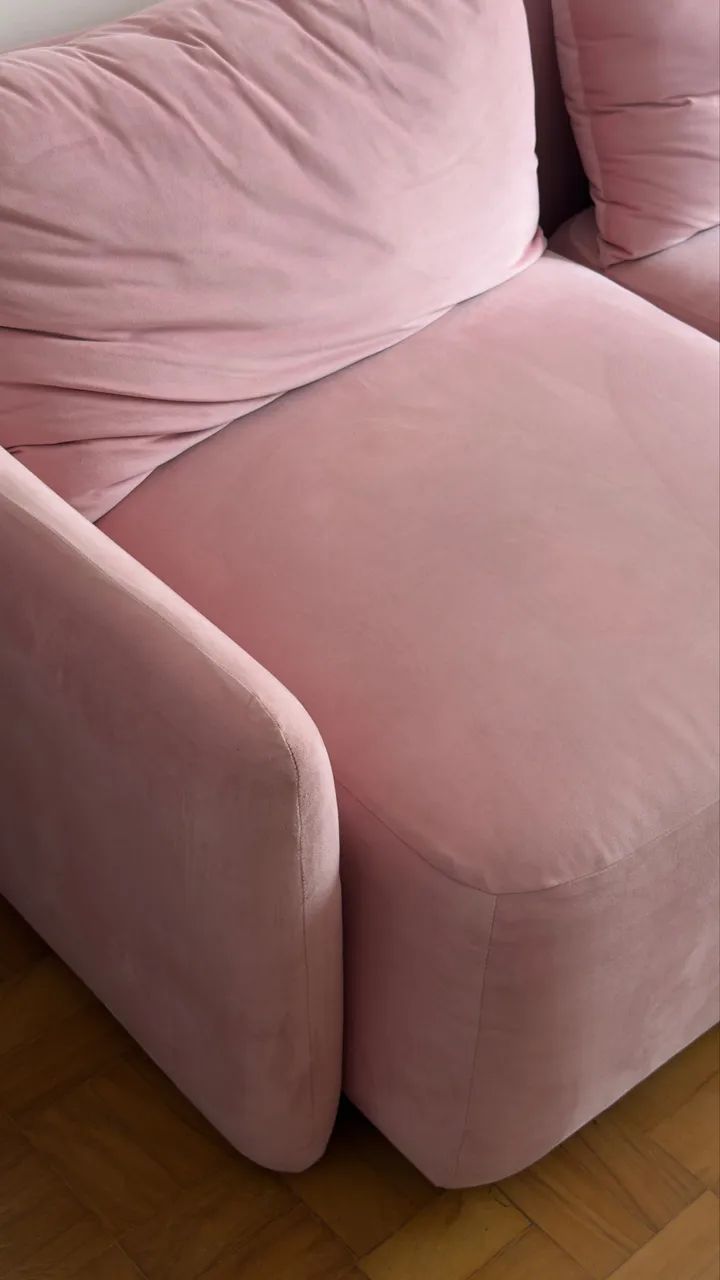 SOFÁ MODULAR 4 LUGARES COM PUFF - Foto 2