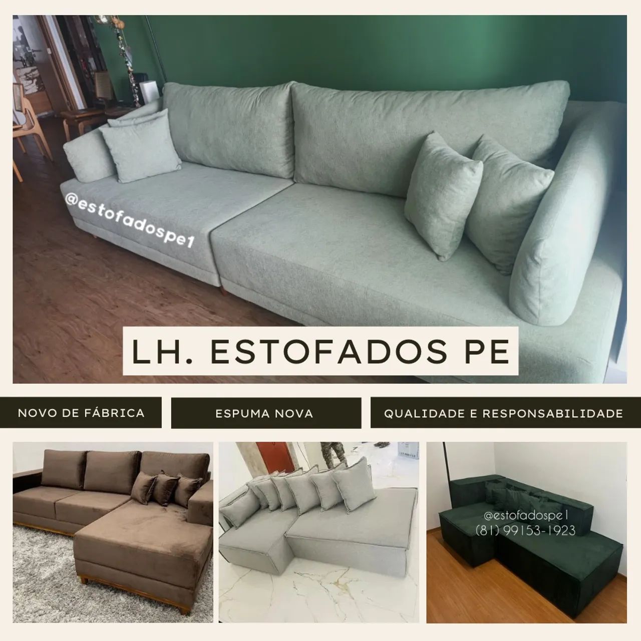 Fabricamos sofás sob encomenda  - Foto 4