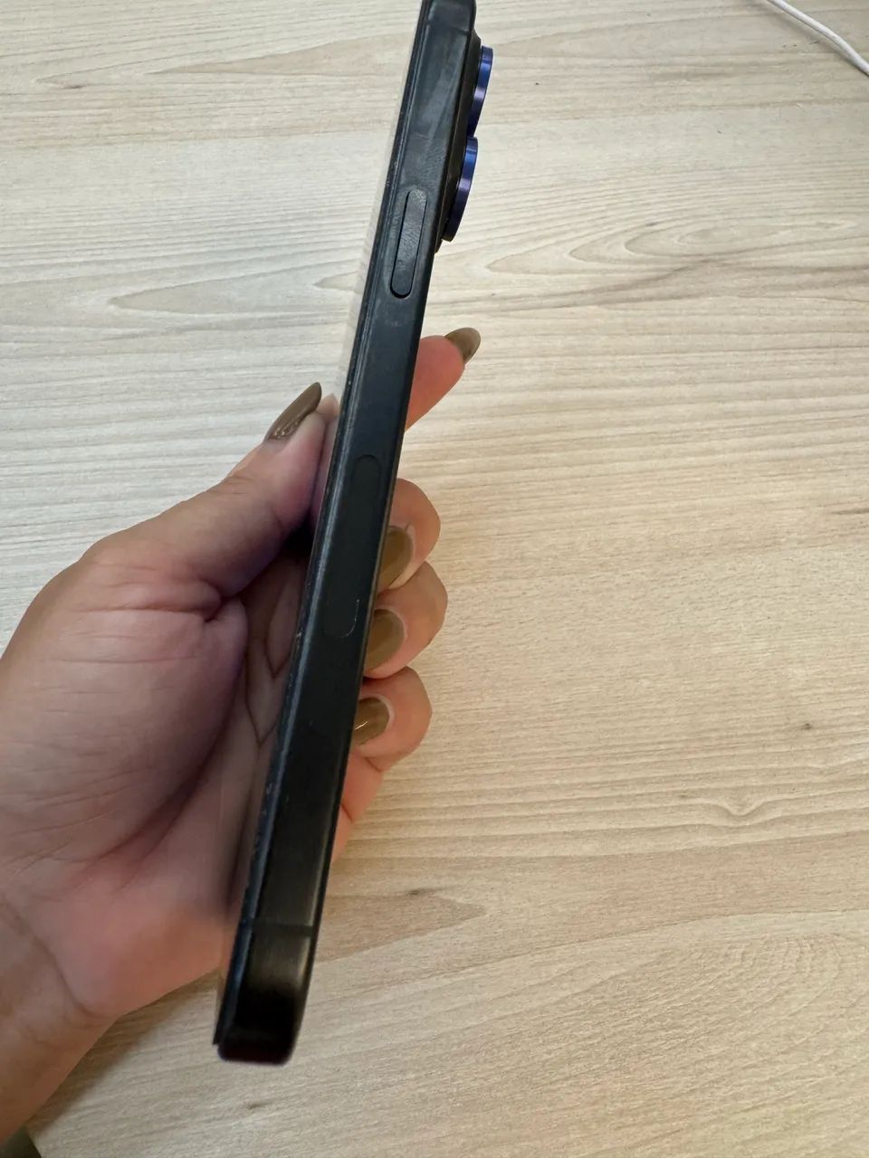 iphone 15 pro max 256 gb Titânio preto - Foto 2