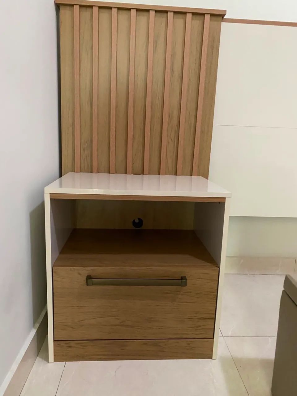 Cabeceira com gavetas para cama de casal - Foto 3