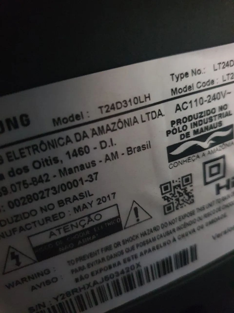 Tv led samsung 24 polegadas.  - Foto 3