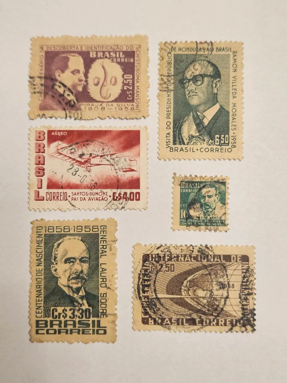 SELOS BRASILEIROS DE 1958 - Foto 2
