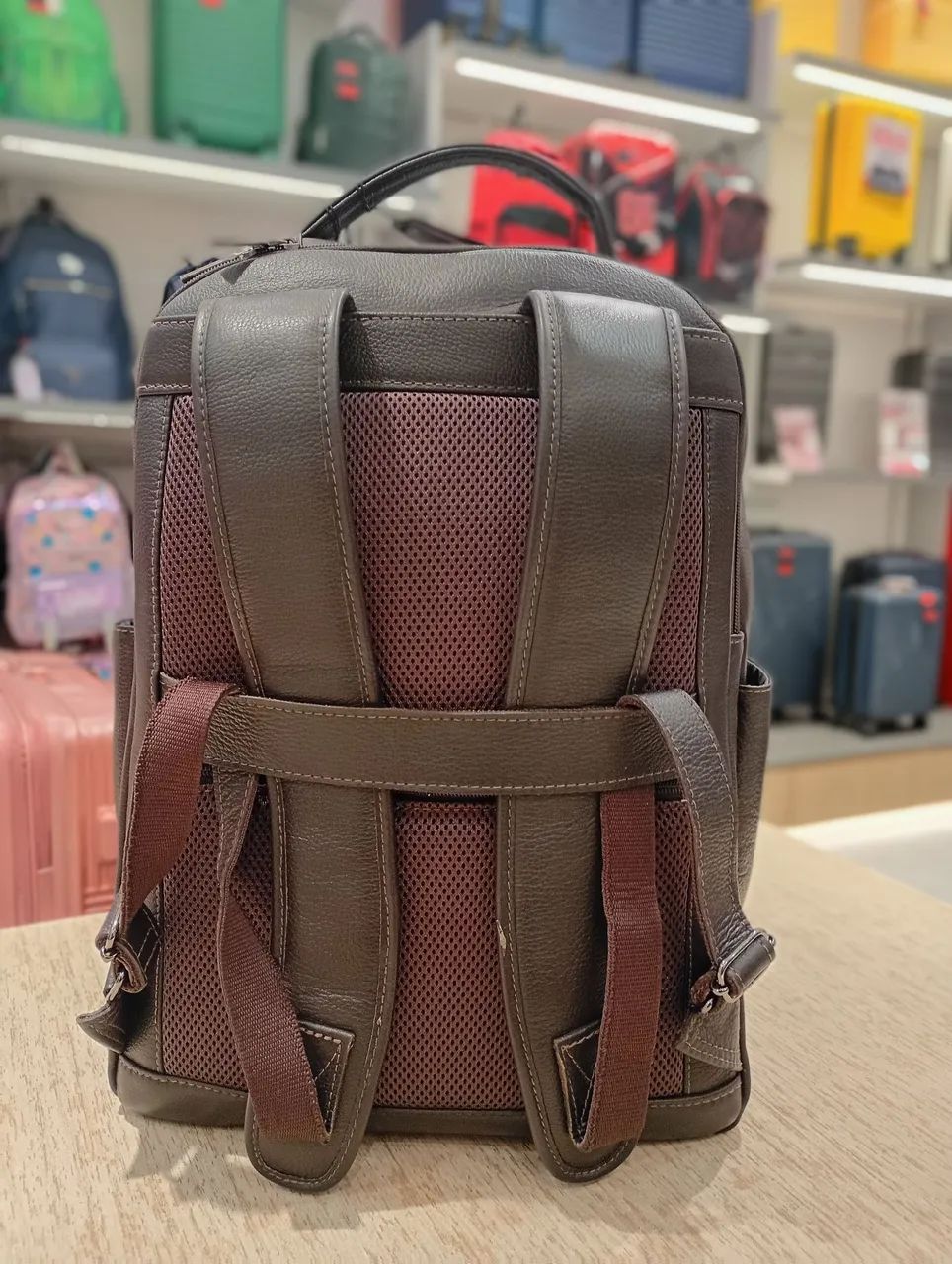 Mochila em couro italiano  - Foto 3