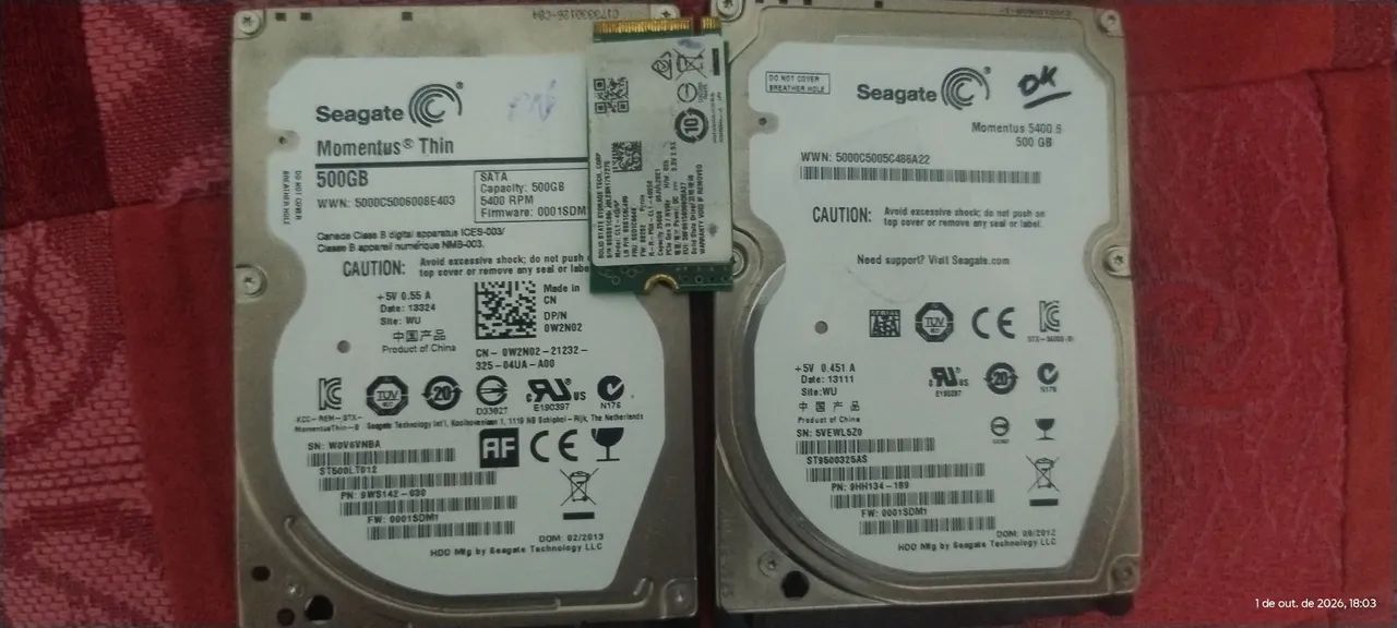 1 ssd 256gb e 2 hds de 500gb cada 