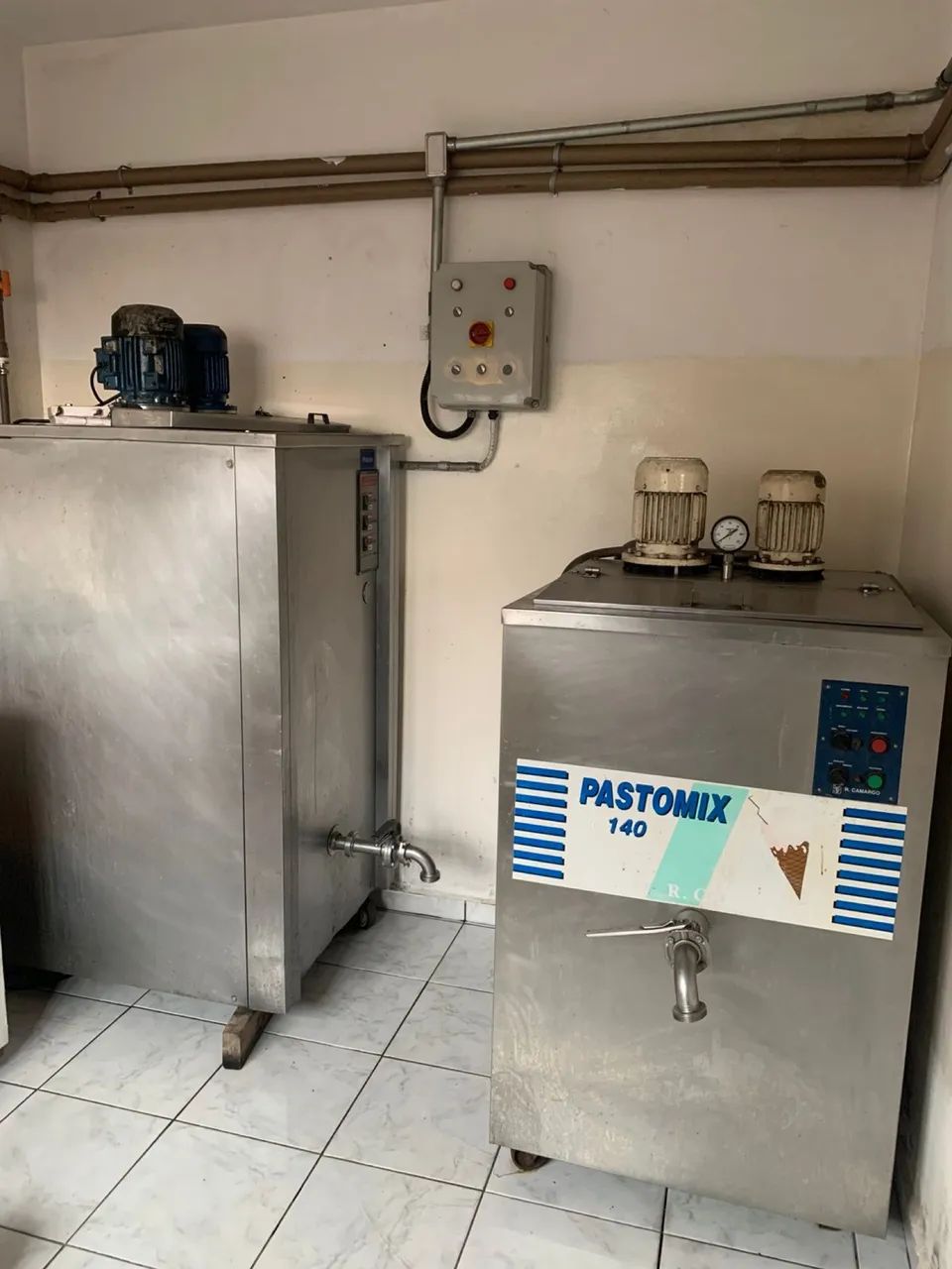 Máquinas para produção de sorvete