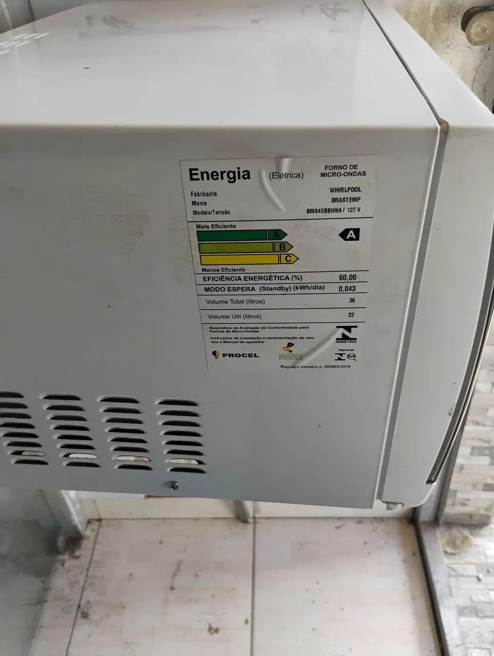 Microondas Brastemp ative 30 litros funcionando perfeitamente  - Foto 4