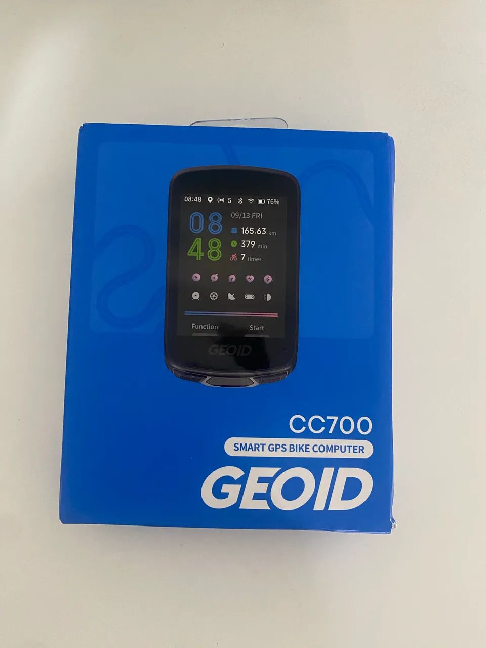 GEOID CC700 GPS Ciclocomputador Bike Novo  - Foto 2