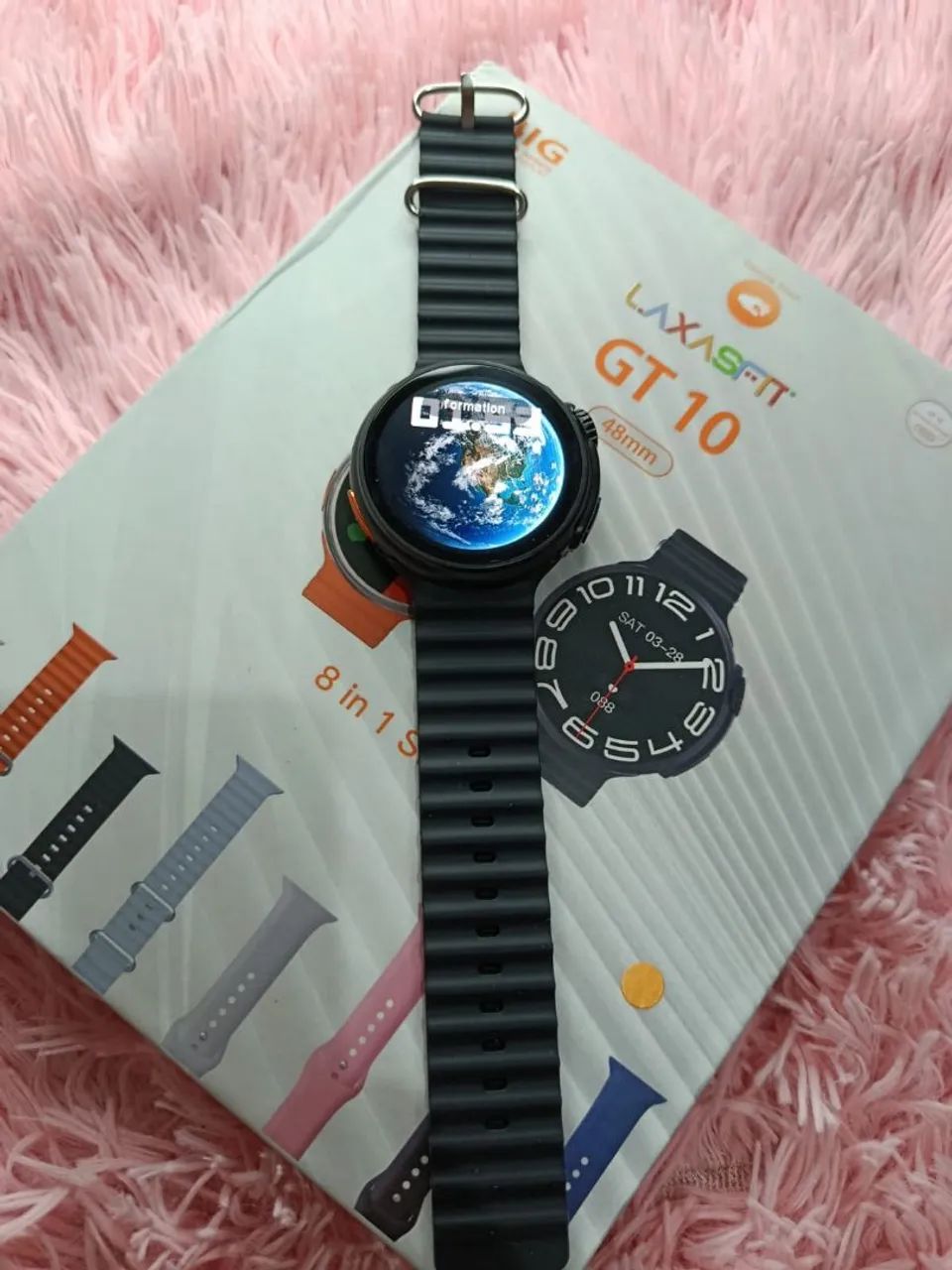 Smartwatch GT10 Preto - Foto 2