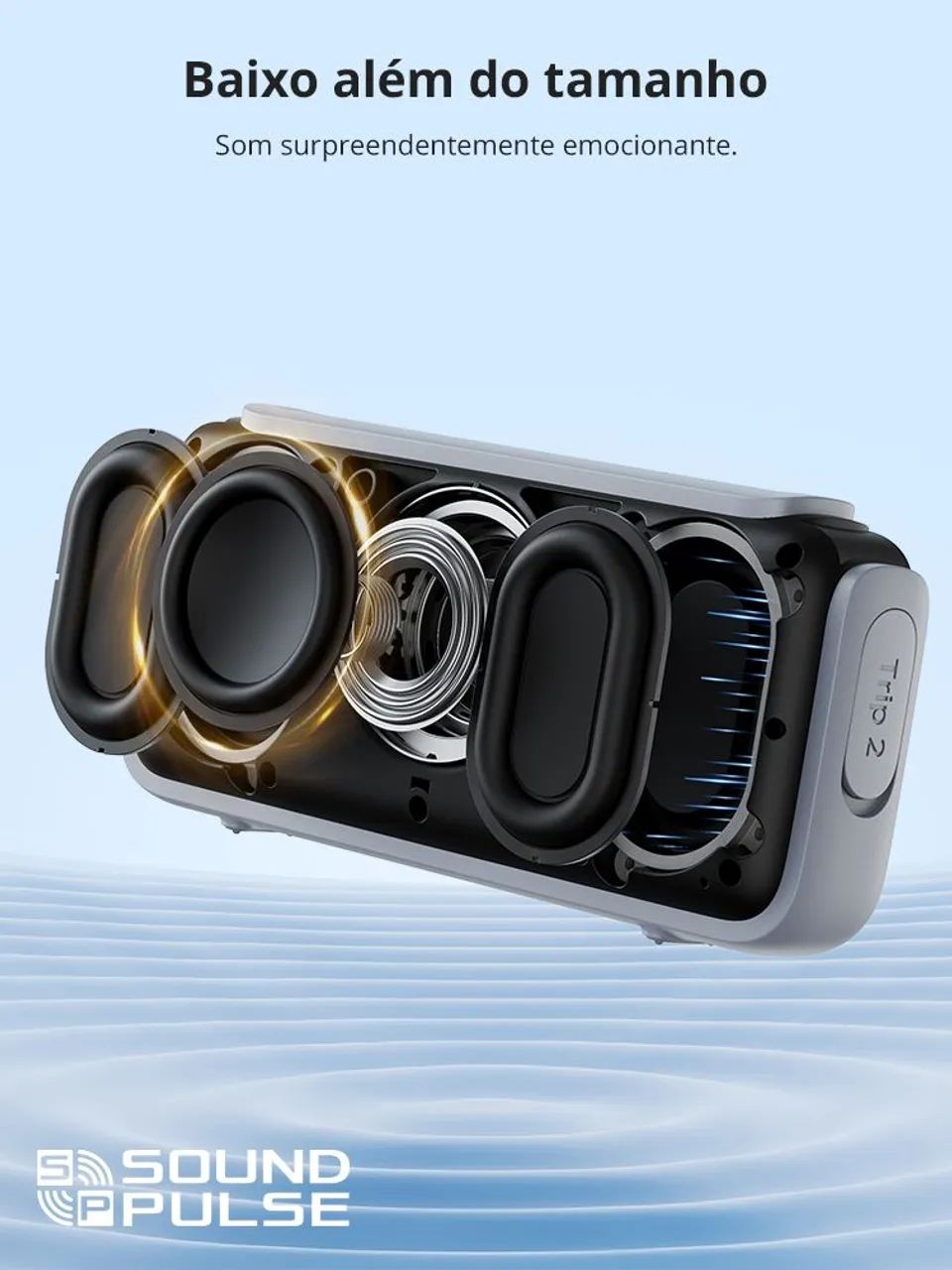 Caixa de som Bluetooth Tronsmart Trip 2 - Foto 4