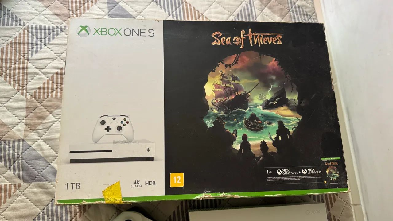 Xbox One S 1TB + Controle Original + Caixa - Foto 4