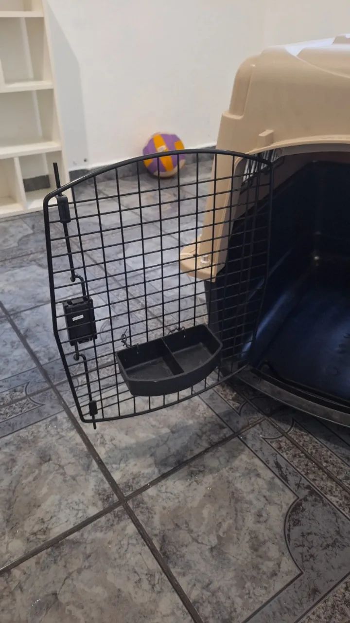 Caixa de transporte aéreo canina - Foto 4
