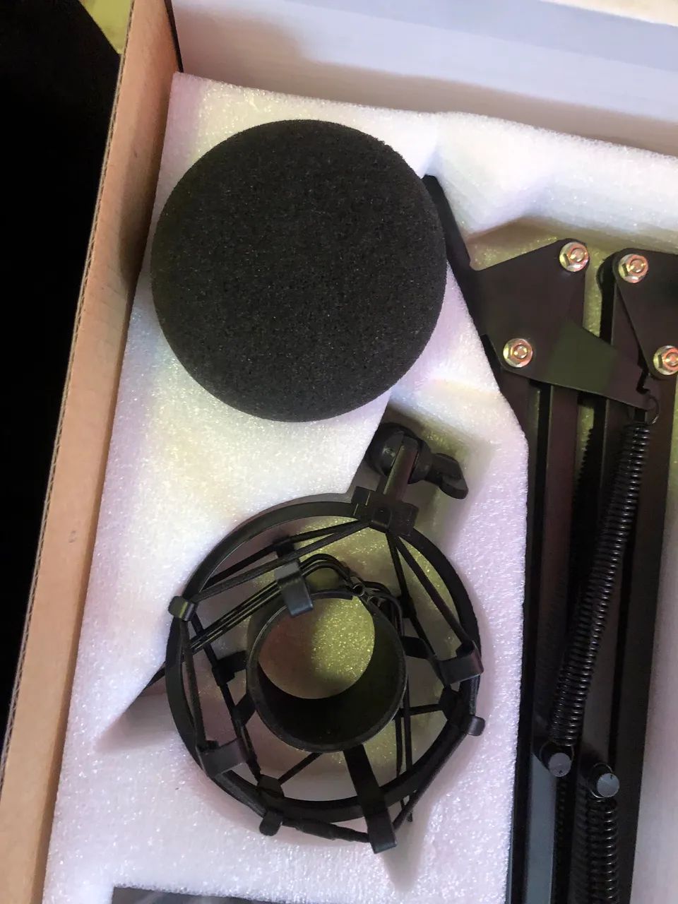 Microfone waver BM-800 studio kit com três  - Foto 4