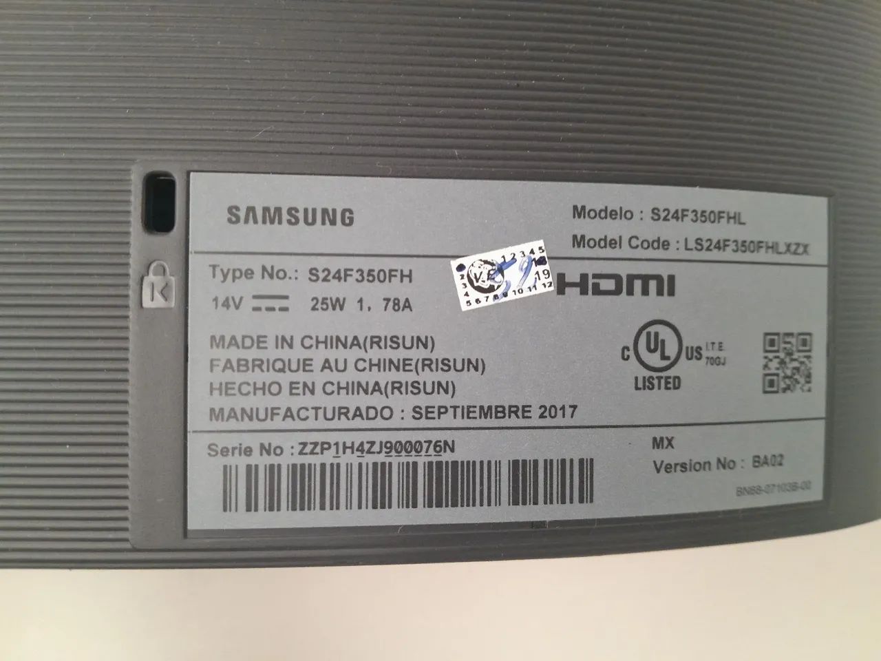 Monitor led Samsung 24 pol - Foto 3