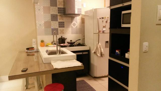 Ótimo apto com sala 02 qtos banheiro cozinha área de serviço. - Foto 11