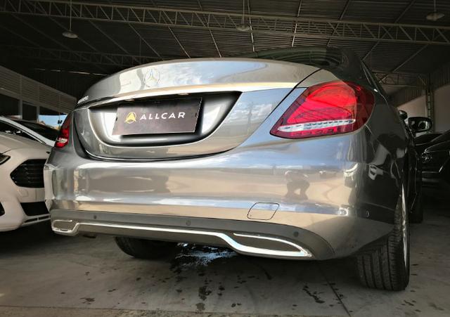 Mercedes Benz C180 Exclusive 1.6 Turbo. Cinza 2017/2018 - Foto 4
