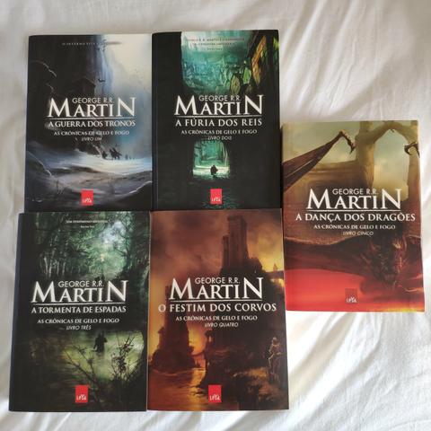 A Guerra dos tronos TODOS os livros - Game of Thrones