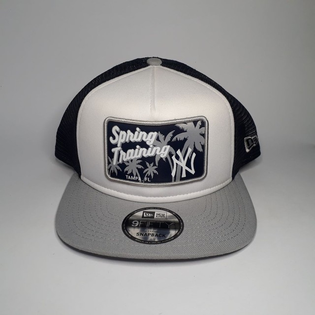 Boné New Era branco Yankees NY - 9fifty - aba reta - trucker