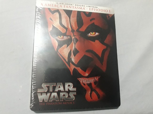 Blu-ray Steelbook Star Wars A Ameaça Fantasma