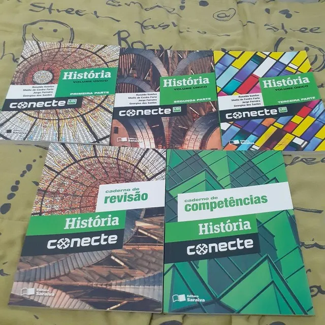 Livros de História de ensino médio, da Saraiva, Conecte LiDi