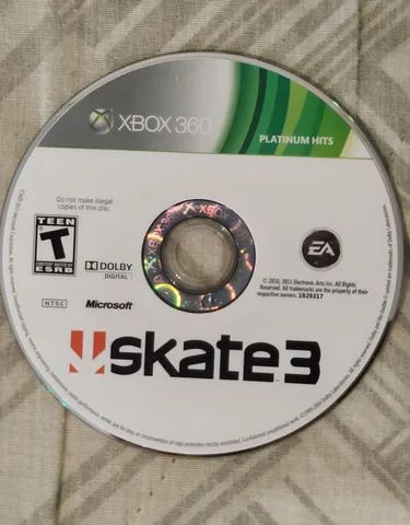 Jogo Skate 3 - Xbox 360 Retrocompatível