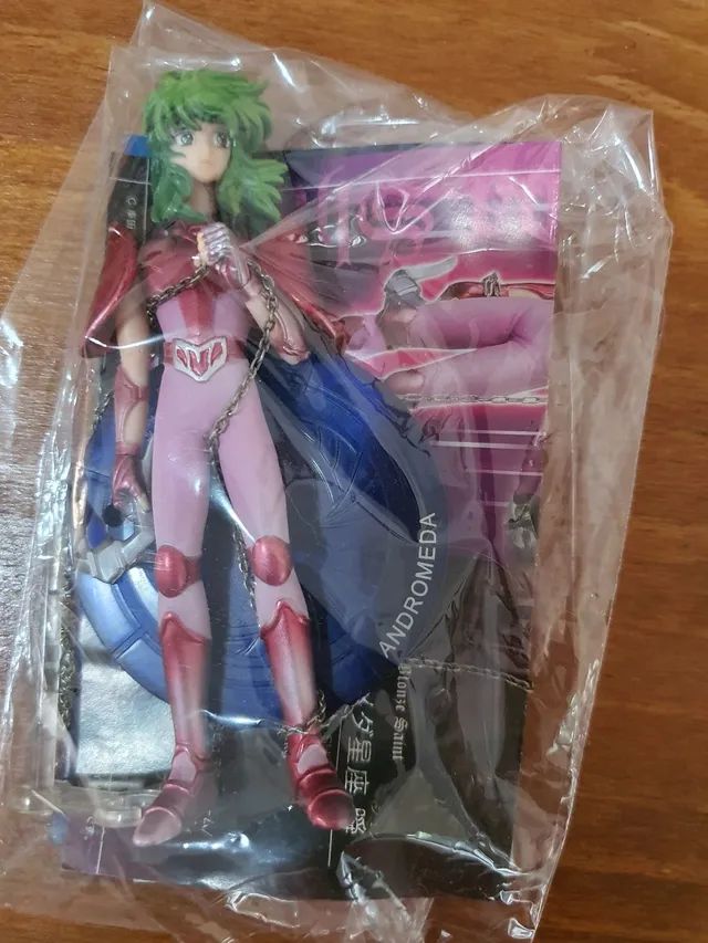 Saint Seiya Cavaleiros do Zodíaco Andrômeda Bronze e Dourado Agaruma Agalma - Foto 3