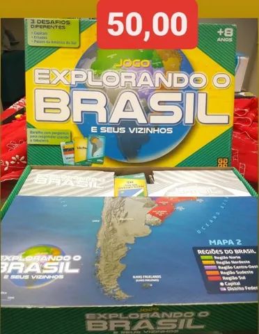 Jogo Explorando o Brasil - Grow